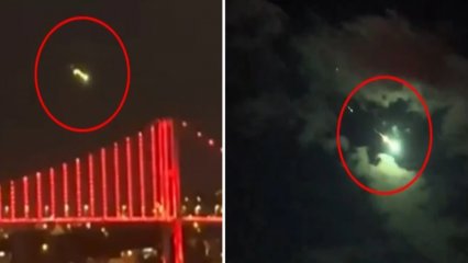 İstanbul ve Ankara semalarında gök taşı görüntülendi 