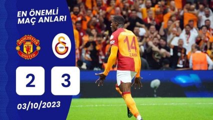 Galatasaray, Manchester United'ı rezil etti 